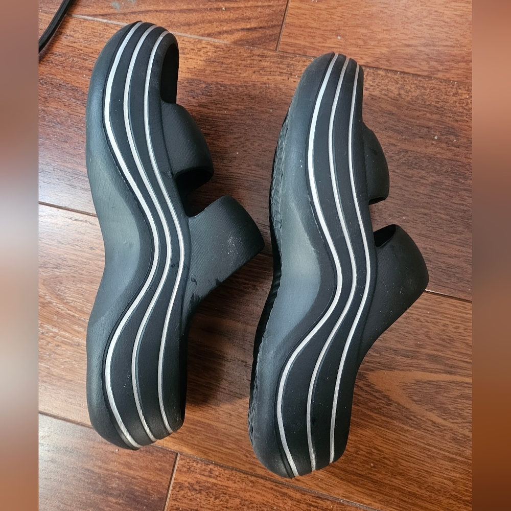 Black Slide Sandals